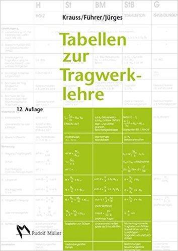 Tabellen Tragwerklehre